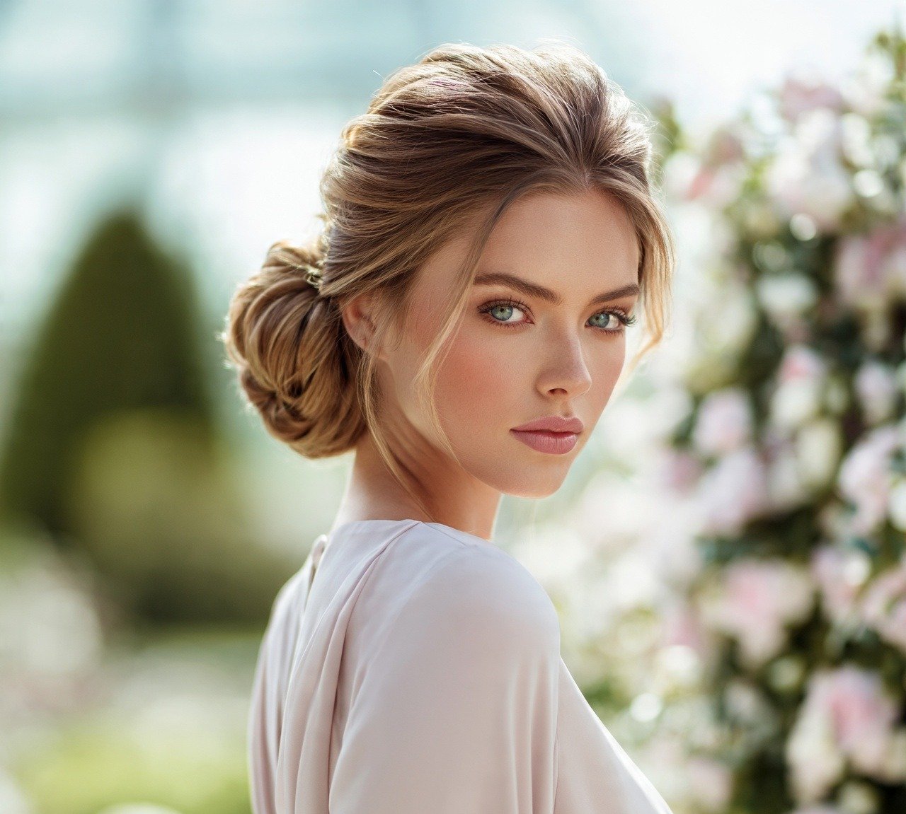 5. Chignon Bun Hairstyles