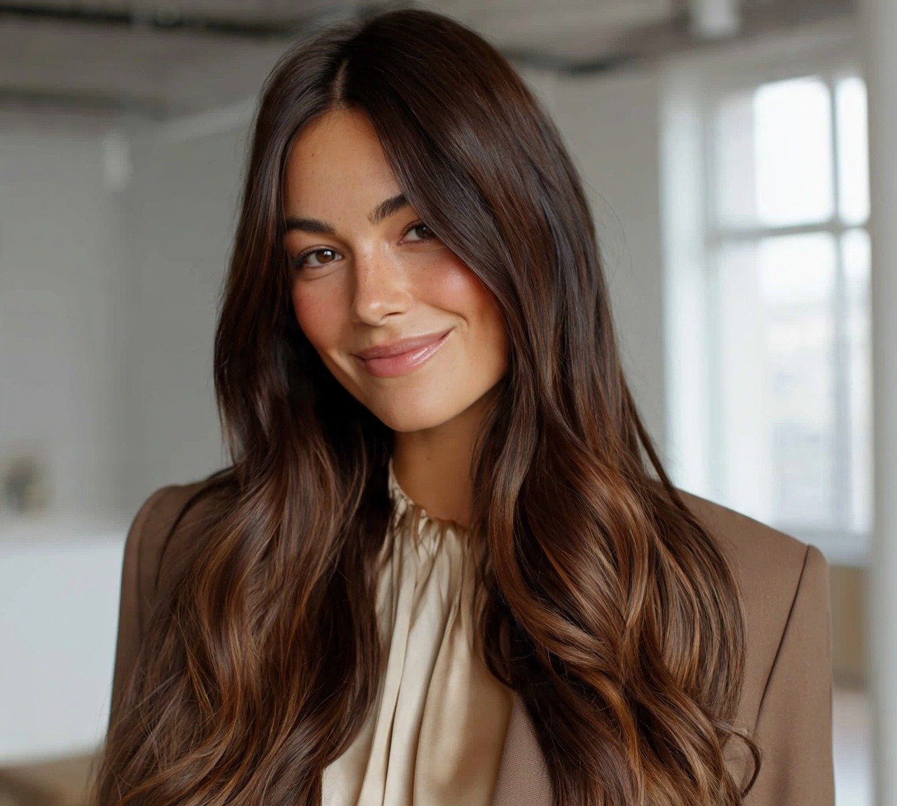 5. Chocolate Brown Ombre Hair Color