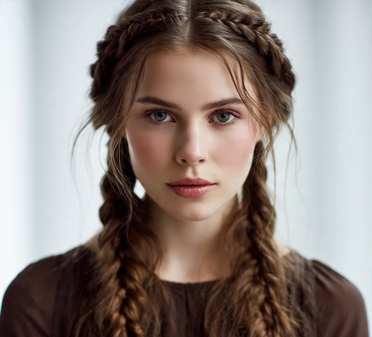 5. French Braid Pigtails For Long Hair
