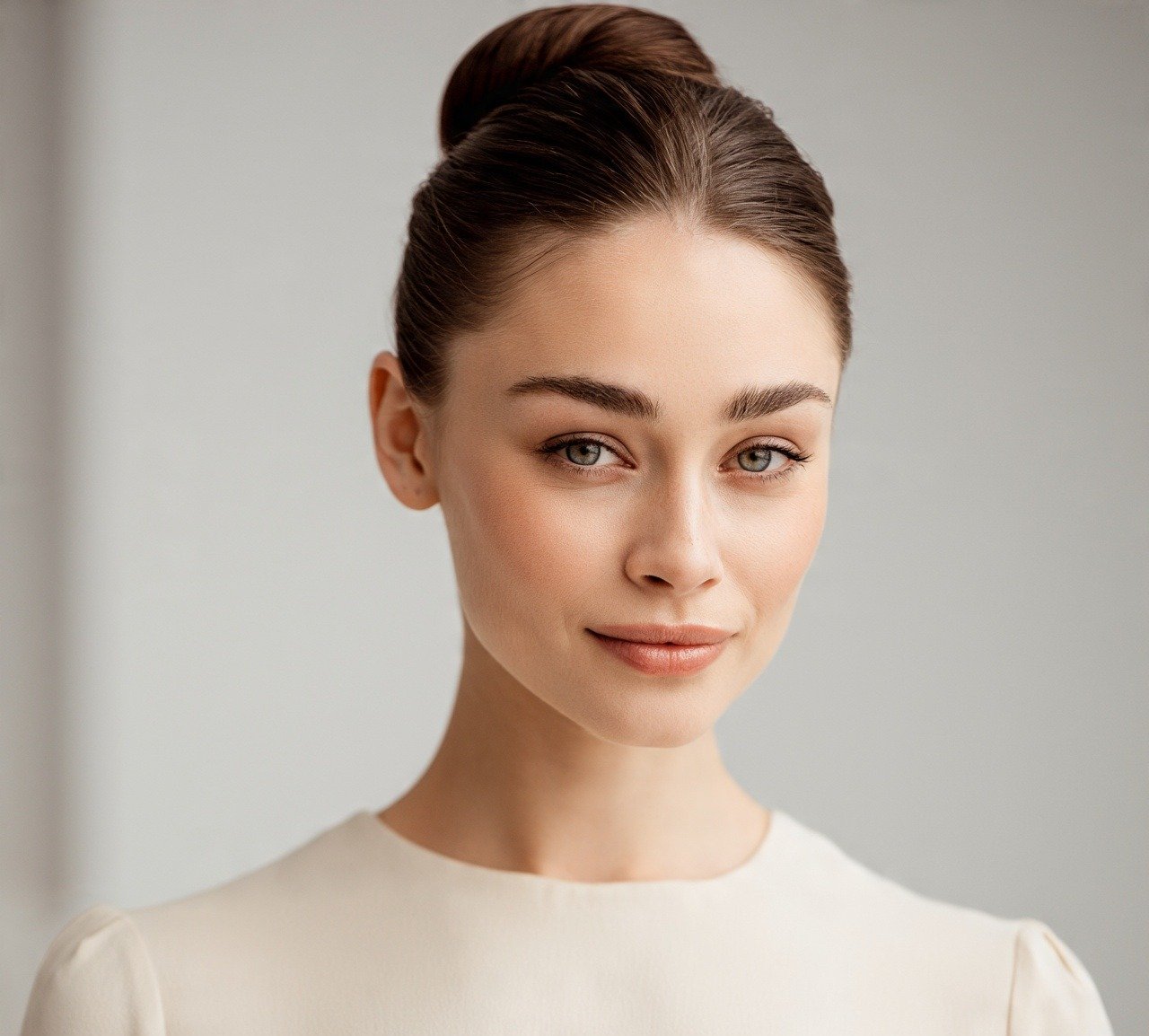 14 Trending Bun Hairstyles For Long Hair You'll Want to Try 6 5. Sleek Ballerina Bun Hairstyles For Long Hair