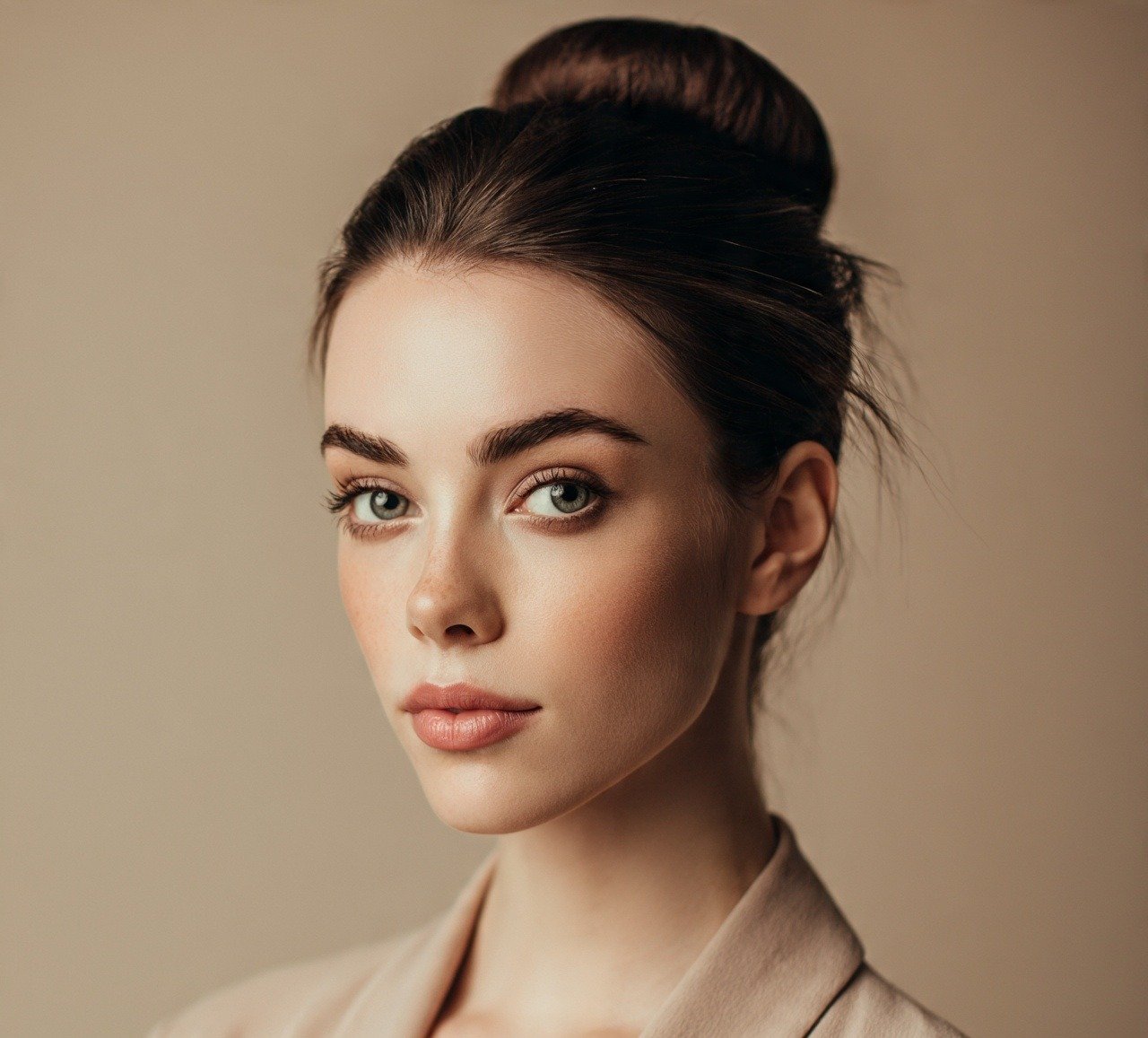 15 Trendy Bun Updo Hairstyles for Every Occasion 6 5. Sleek Ballerina Bun Updo Hairstyles