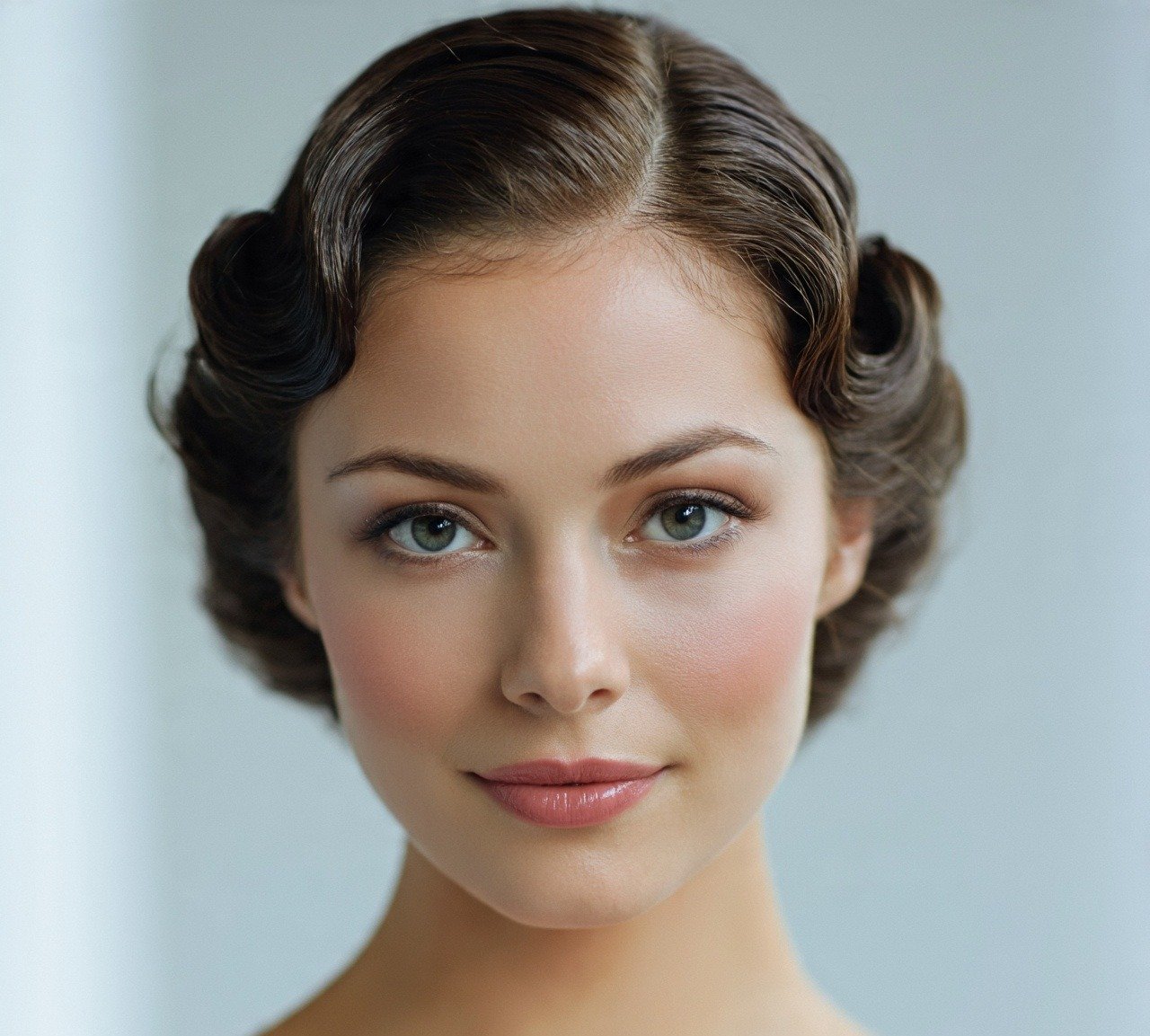 15 Trending Stunning Bridesmaid Updo Hairstyles For Any Wedding Theme 6 5. Vintage Finger Waves Updo Bridesmaid Hairstyles