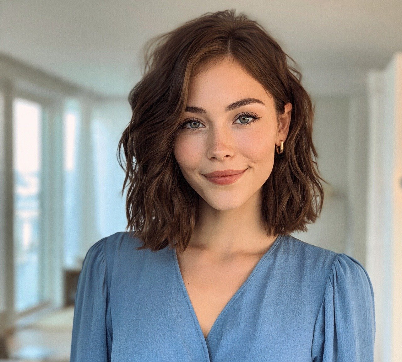 5. Wavy Lob Long Bob Hairstyles 1