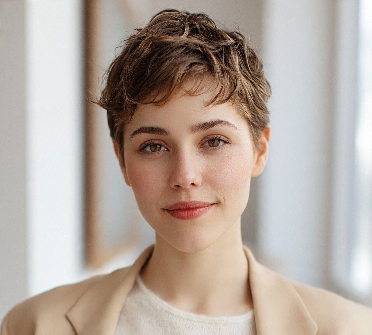 13 Trending Natural Wavy Hairstyles To Transform Your Look 6 5. Wavy Pixie Cut Natural Hairstyles