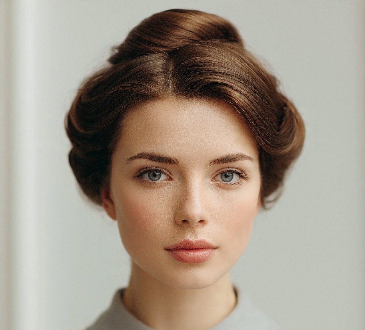 6. French Twist Updo Hairstyles For School 1