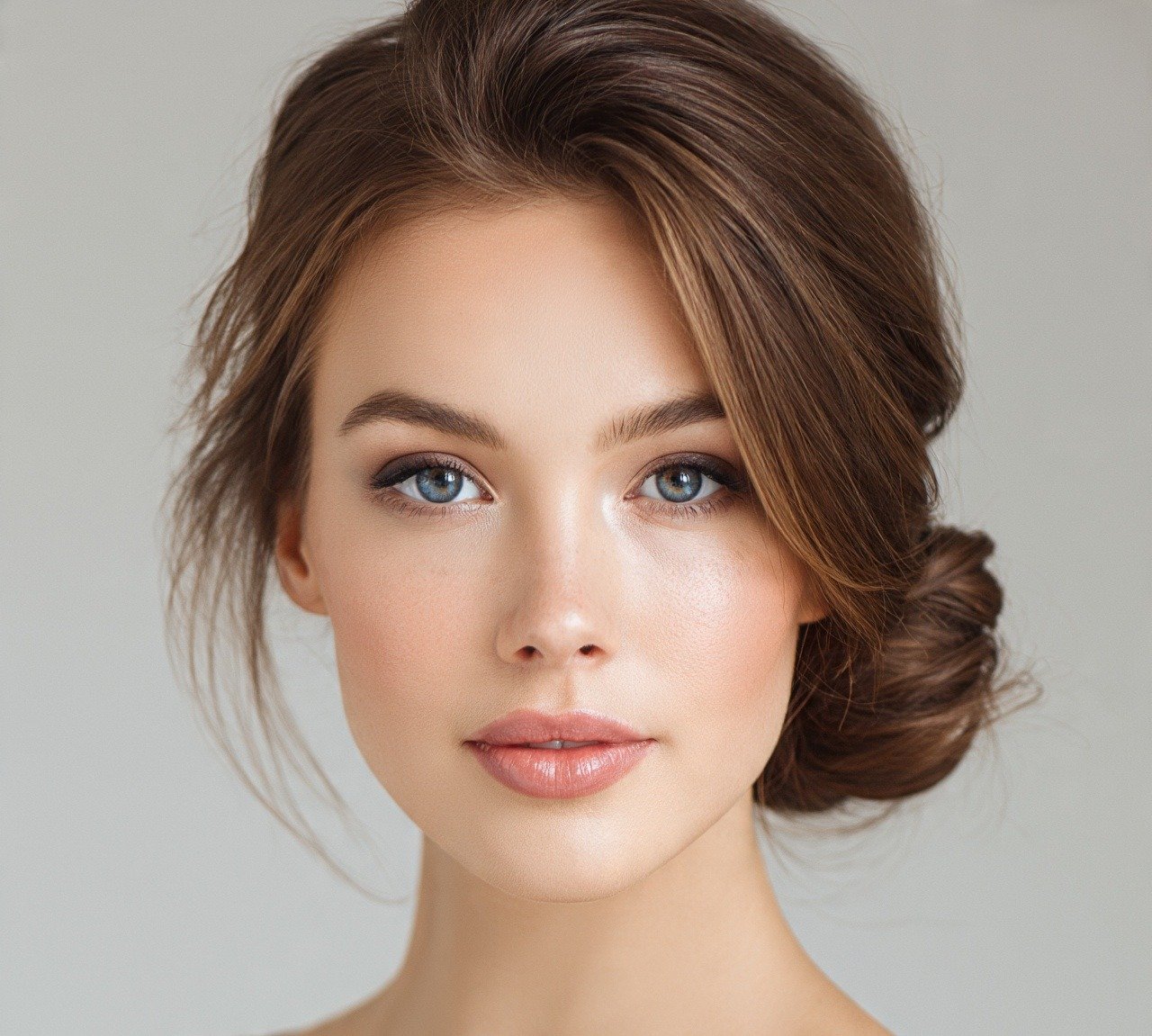 6. Low Side Bun Easy Updo Hairstyles
