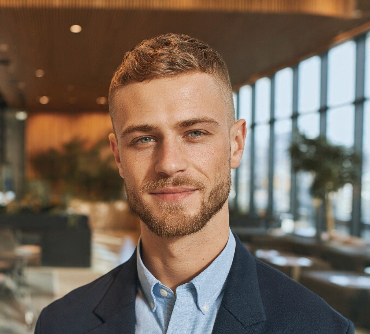 6. Wavy Crew Cut Hairstyles for Men