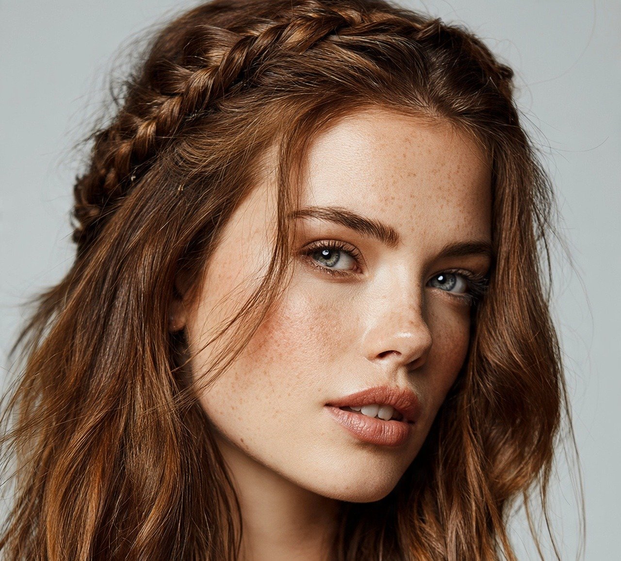 7. Half Up Braided Updo Hairstyle