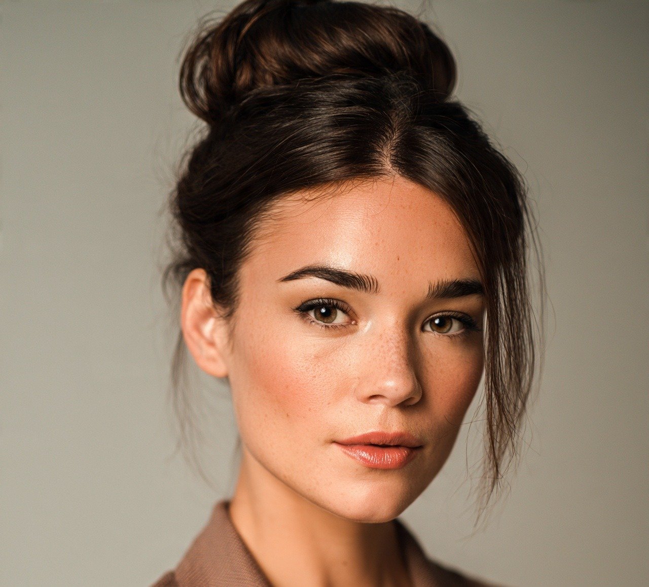 15 Trendy Bun Updo Hairstyles for Every Occasion 8 7. Top Knot Bun Hairstyles