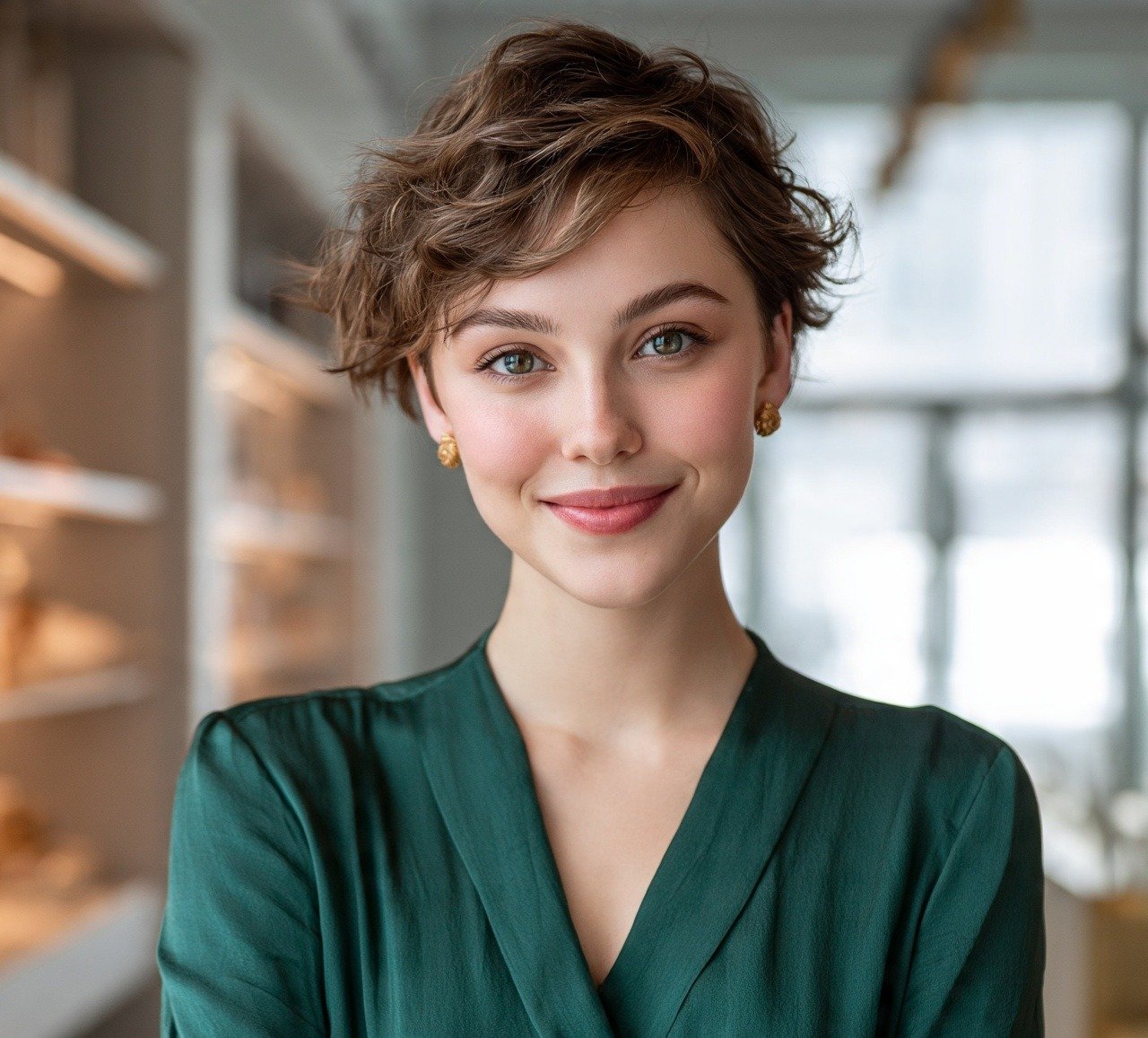 7. Wavy Pixie Bob Short Hairstyles