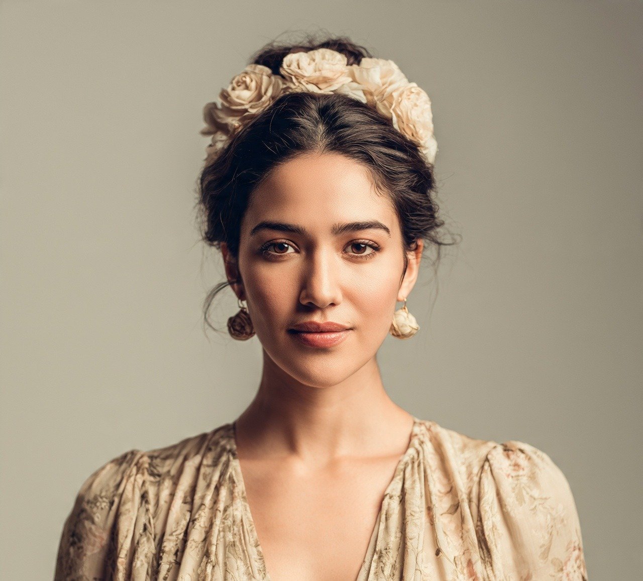 15 Trendy Bun Updo Hairstyles for Every Occasion 9 8. Floral Bun Updo Hairstyles