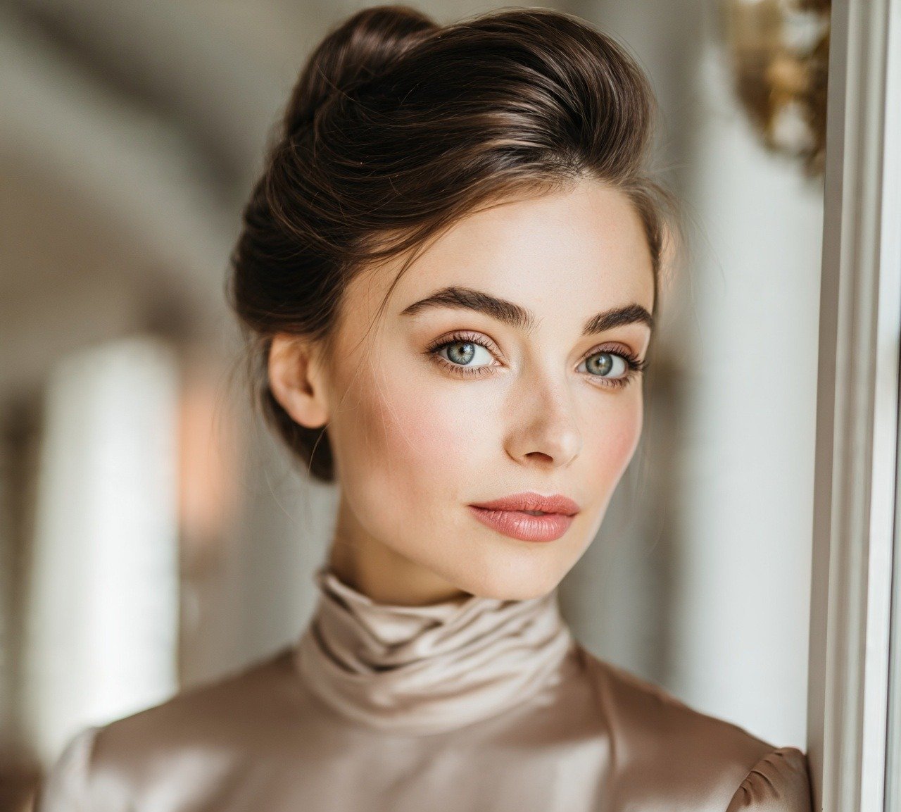 Bun Updo Hairstyles: 13 Trendy Ideas That Are Must To Try 9 8. French Twist Updo Bun Hairstyles