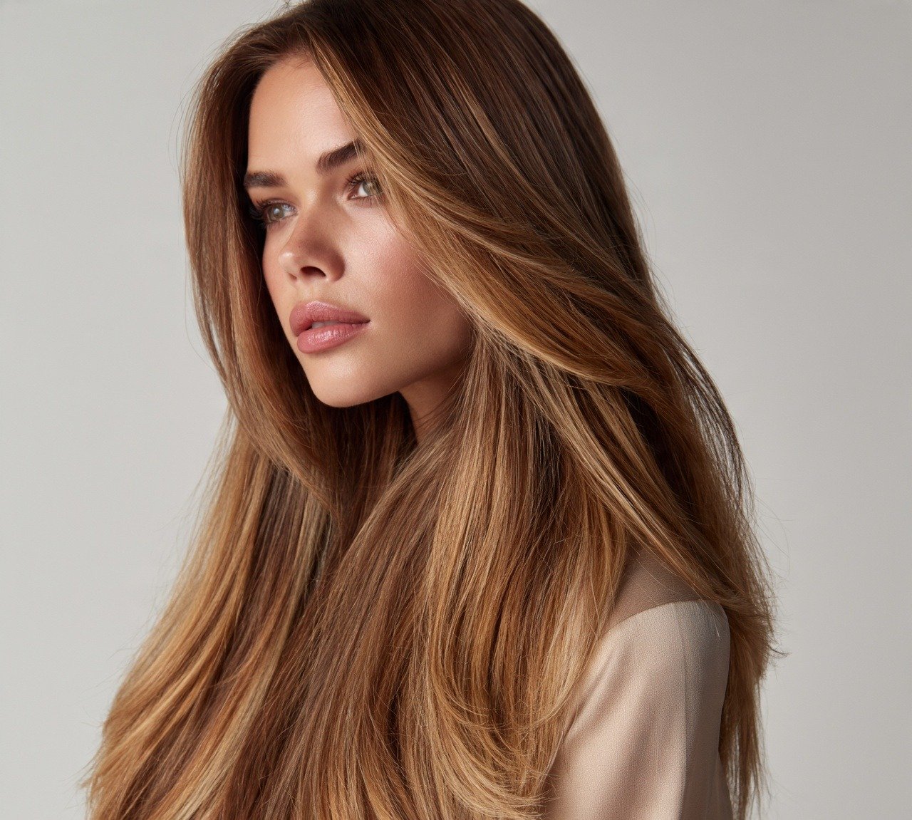 16 Trending Long Hairstyles With Layers That Are Worth Trying 9 8. Layered Hair with Balayage Highlights Hairstyle