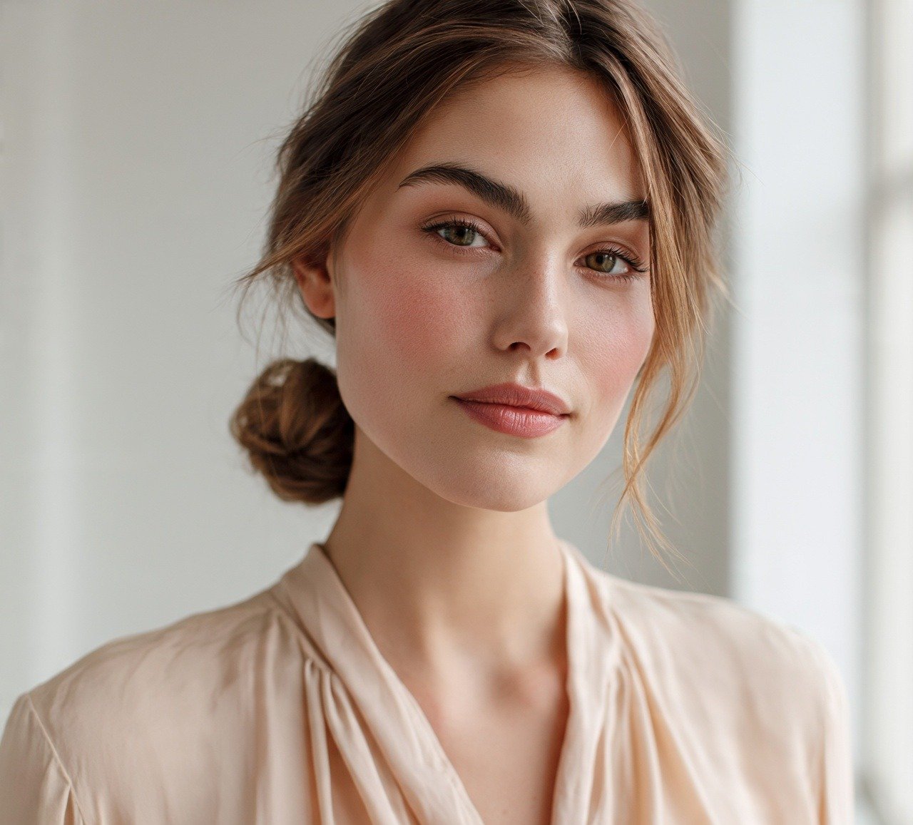 8. Low Knotted Bun Hairstyles