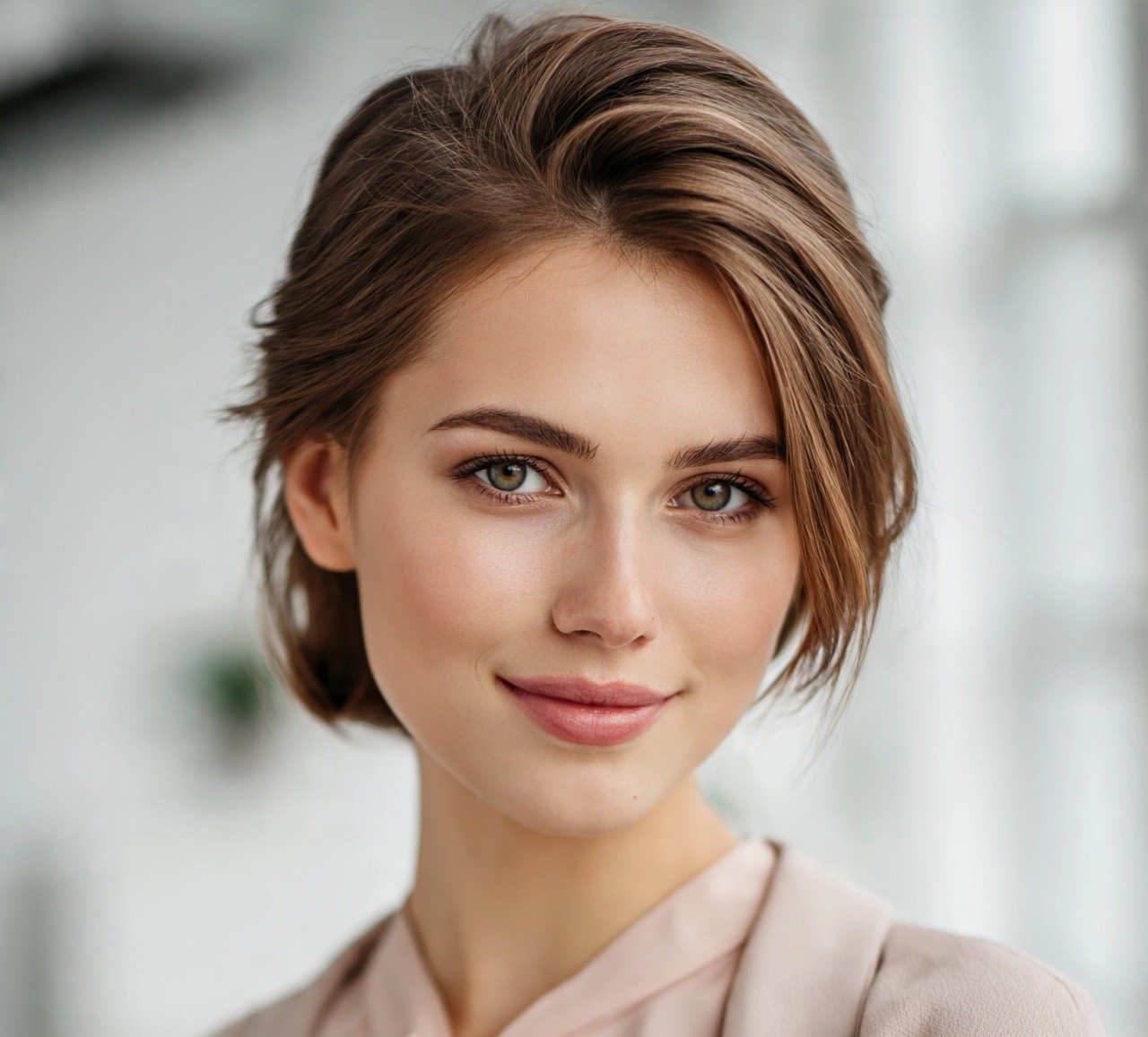 17 Trendy Side Bun Hairstyles That Look Effortlessly Chic 9 8. Side Bun for Short Hair Hairstyles