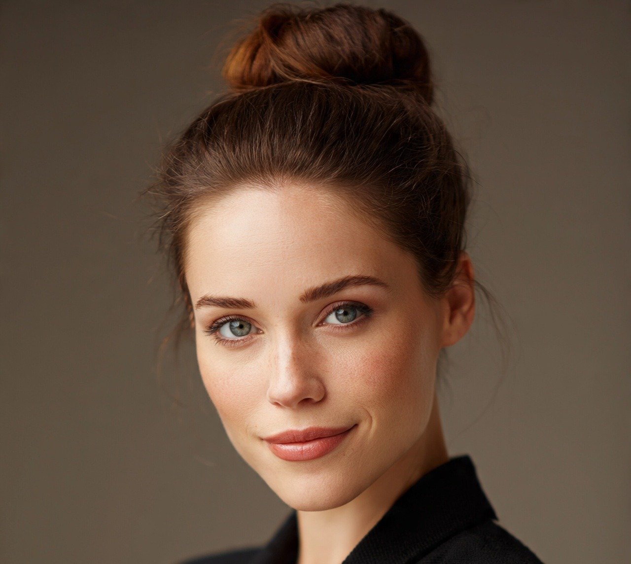 8. Sock Bun Easy Hairstyles