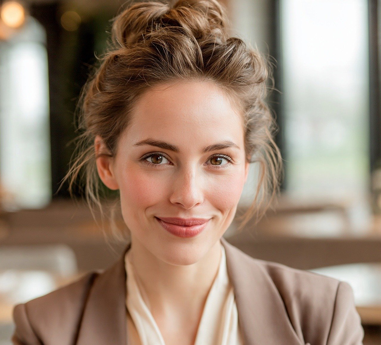 Bun Hairstyles for Short Hair: 13 Trendy Ideas to Try Now 9 8. The Textured Twisted Bun Hairstyles For Short Hair