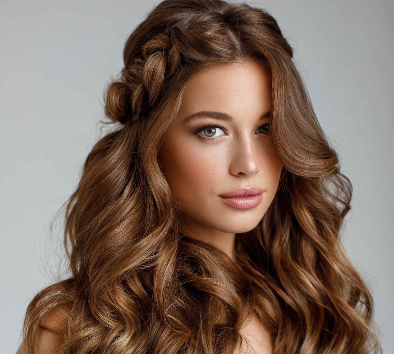 Elegant Hairstyles for Long Hair: 14 Trending Ideas 9 8. Twisted Half Up Style Elegant Hairstyles For Long Hair