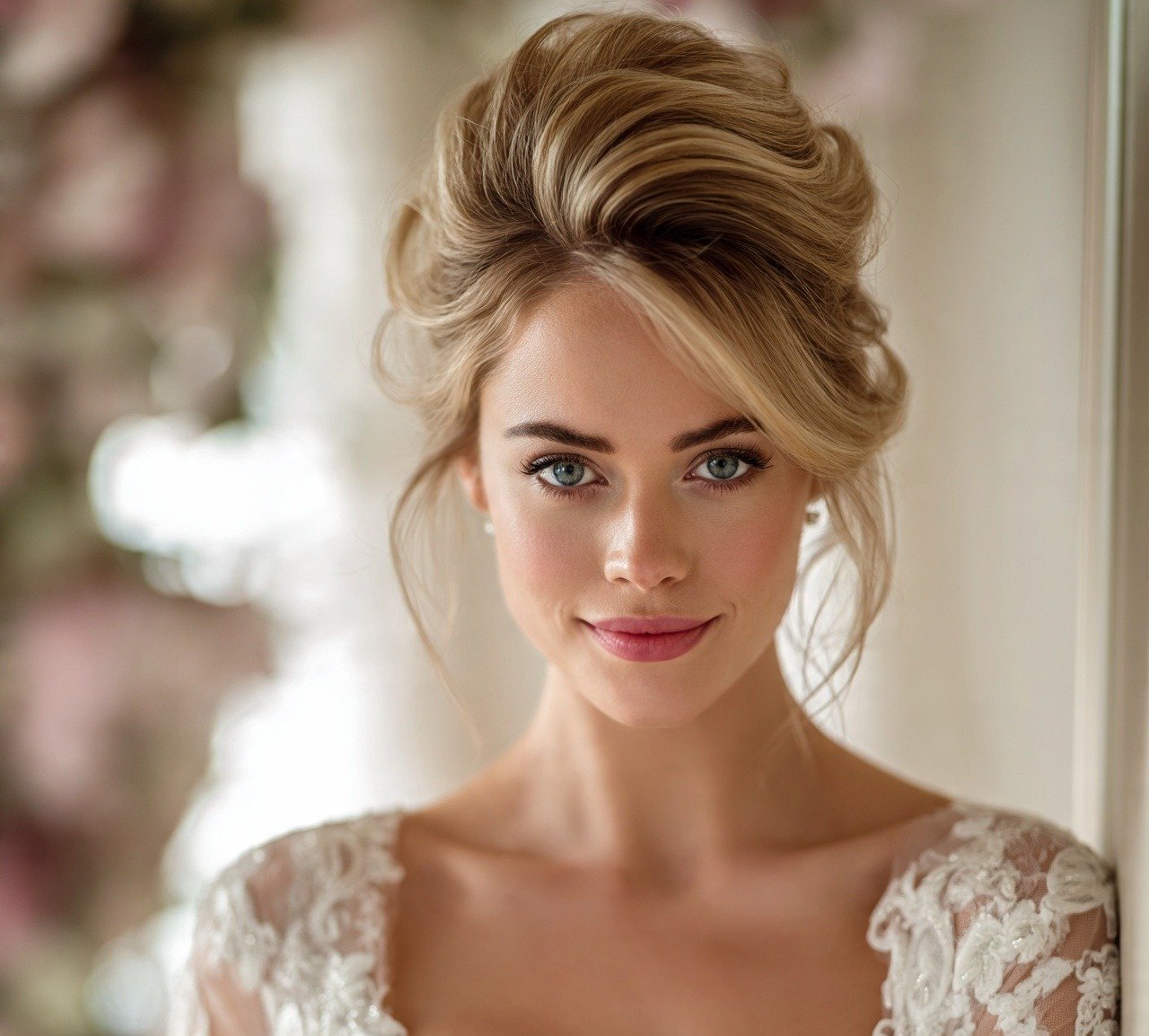 13 Trending Bride Hairstyles Updo Every Bride Will Love 9 8. Voluminous Pompadour Updo Bride Hairstyles