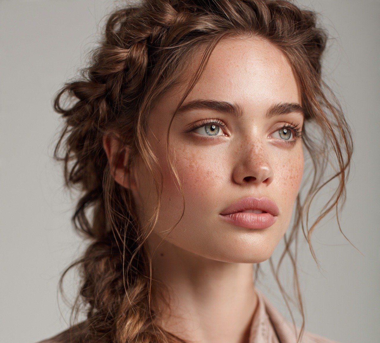 8. Waterfall Braid Updo Hairstyles For Long Hair
