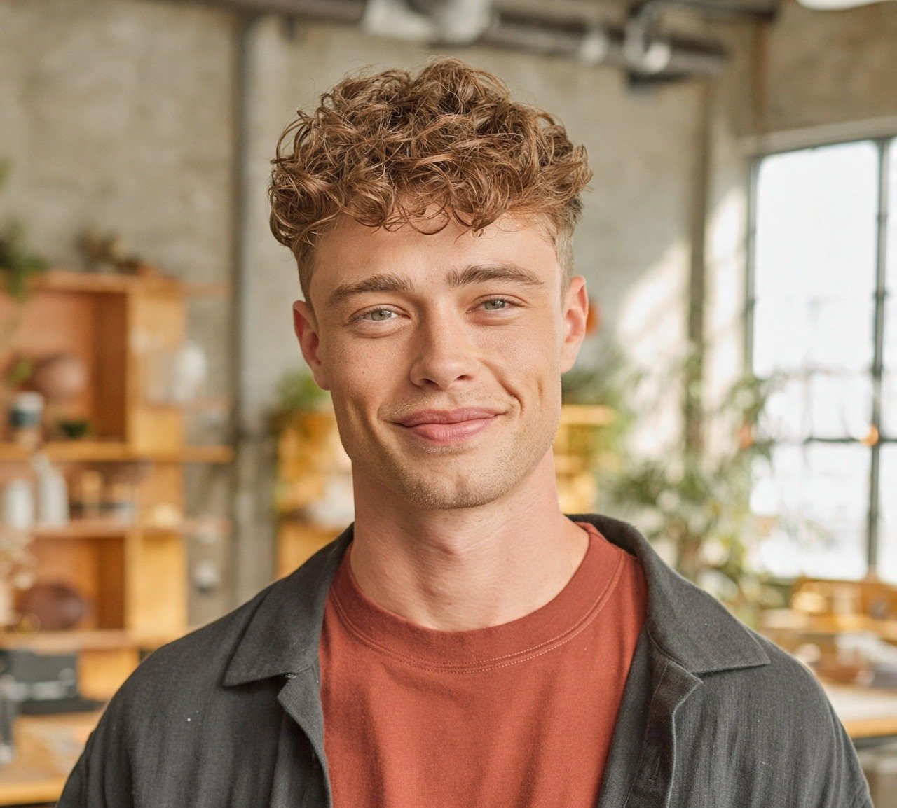 8. Wavy Textured Crop Hairstyles for Men