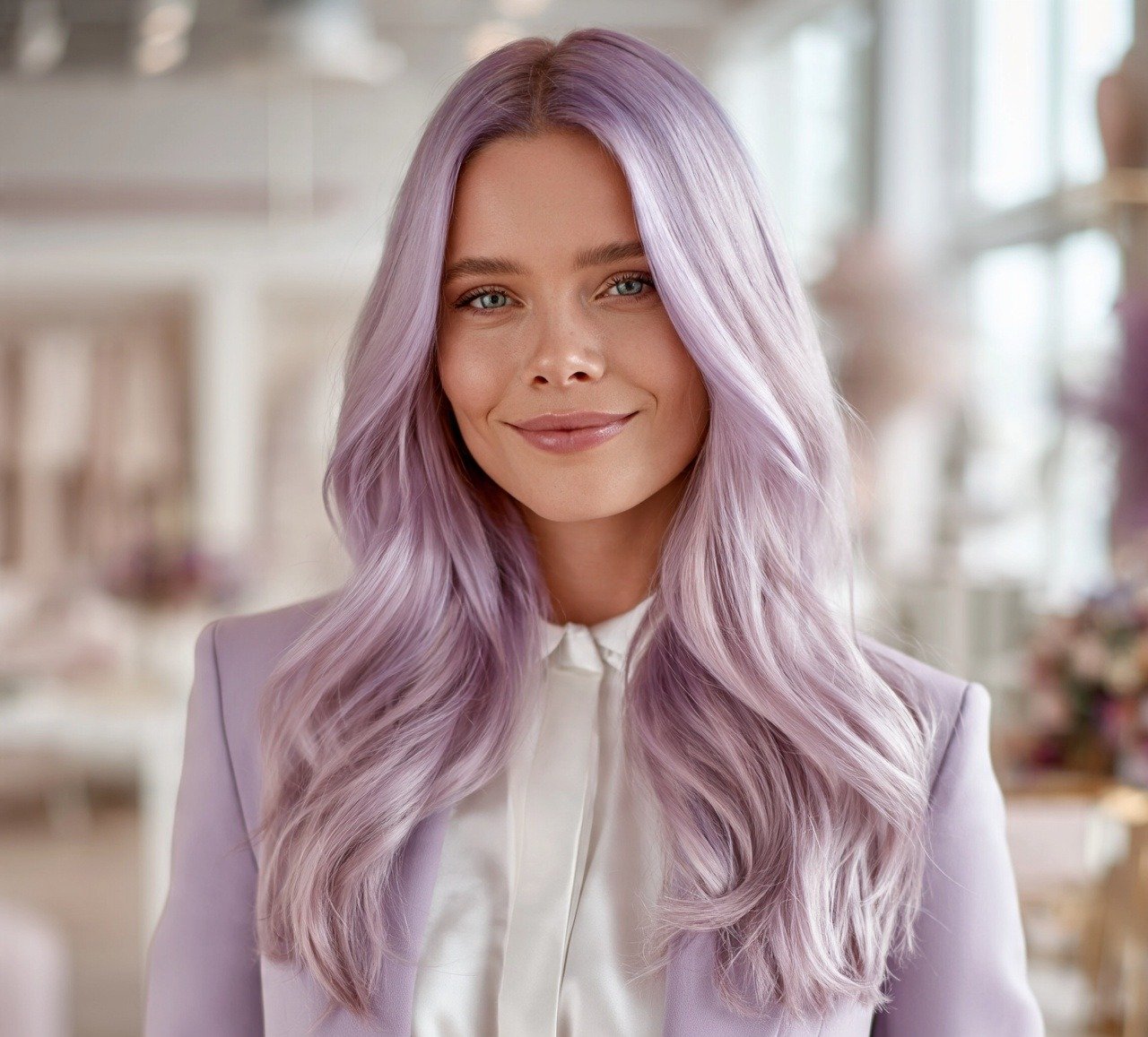 17 Trendy My Hair Color Ideas That'll Make You Actually Book That Salon Appointment 10 9. Pastel Lavender Hair Color