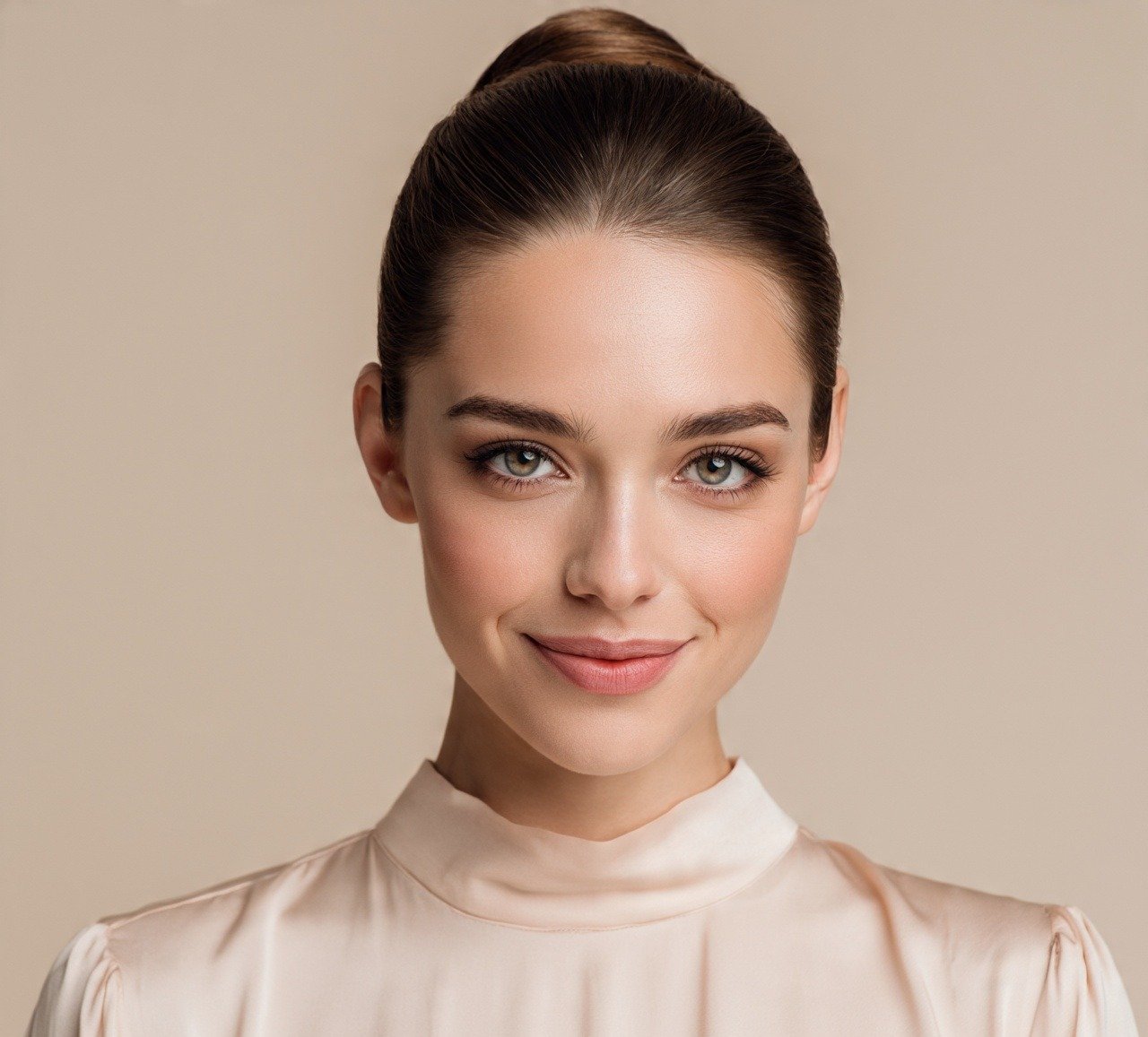9. Sleek Ballet Bun Cute Hairstyles