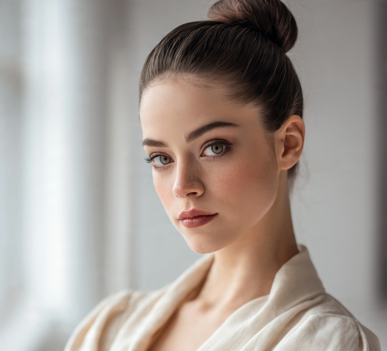 9. Sleek High Ballet Bun Hairstyles