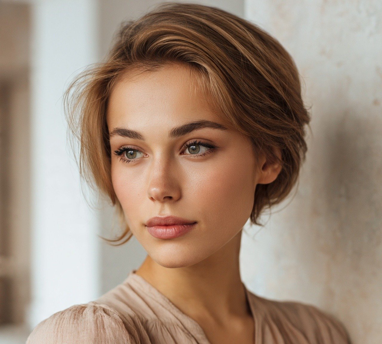 15 Trendy Messy Low Bun Hairstyles That Look Effortlessly Stylish 10 9. Textured Low Bun For Short Hair Hairstyles