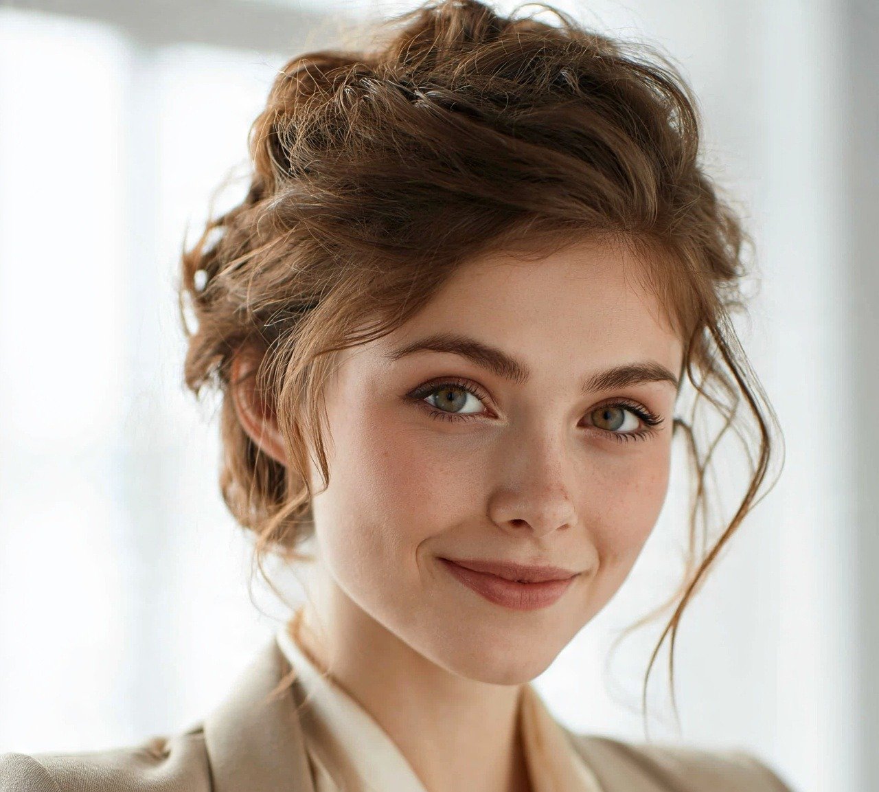 13 Trending Natural Wavy Hairstyles To Transform Your Look 10 9. Wavy Updo with Loose Tendrils Natural Hairstyles