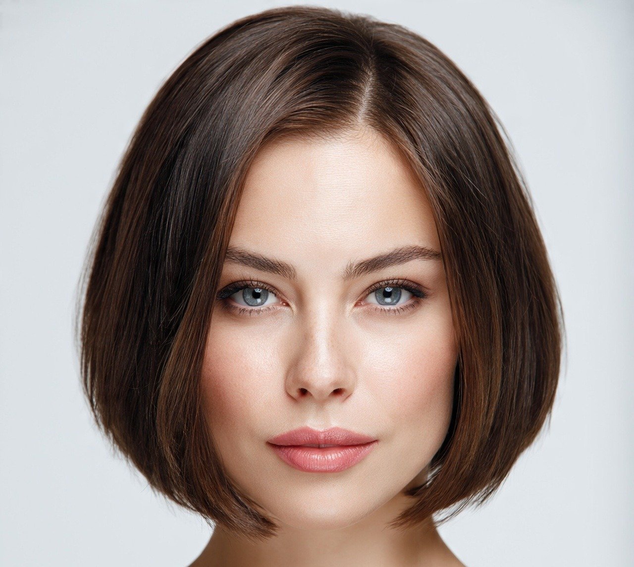 16 Trending and Flattering Bob Hairstyles for Round Faces 3 A Line Bob 1