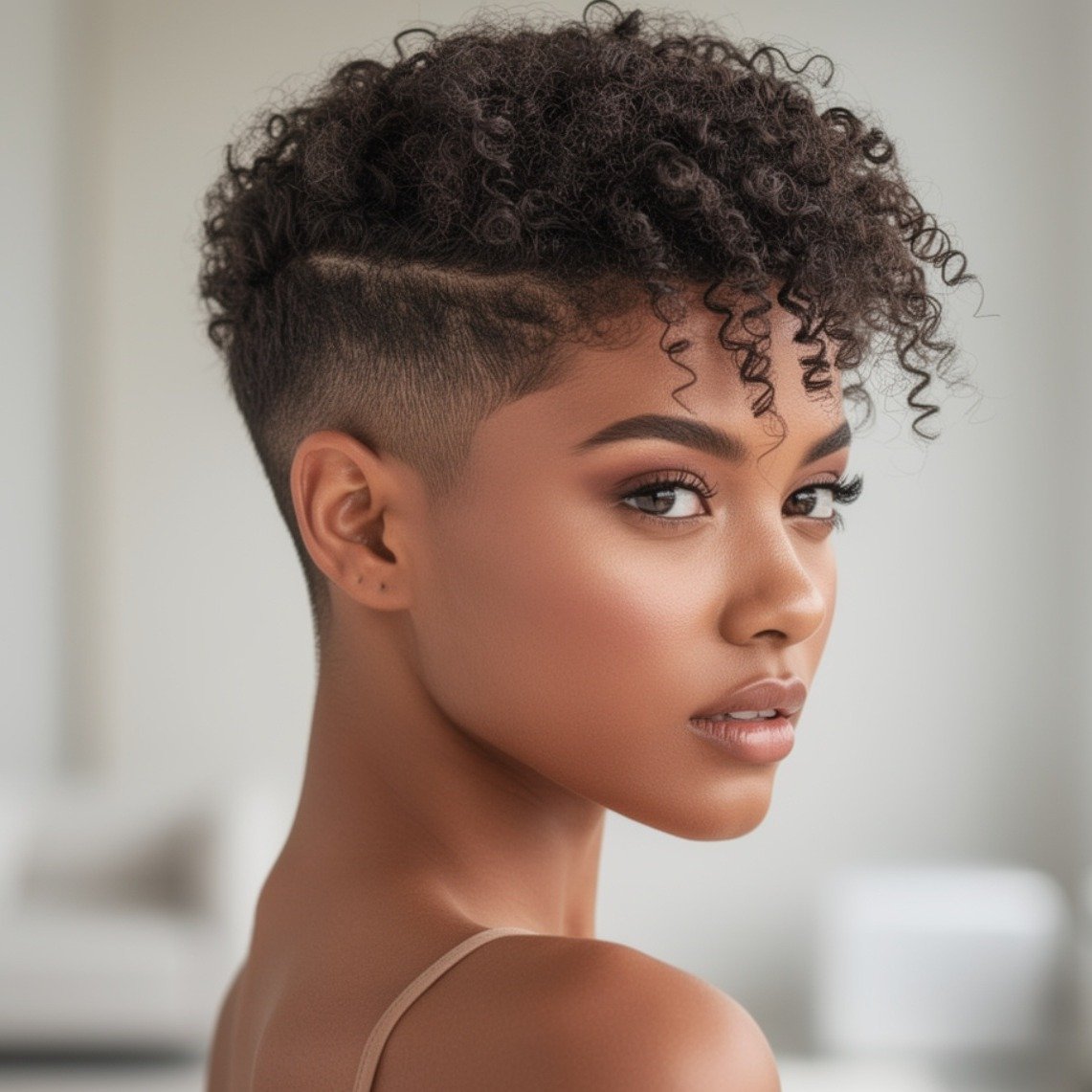 Afro Textured Curly