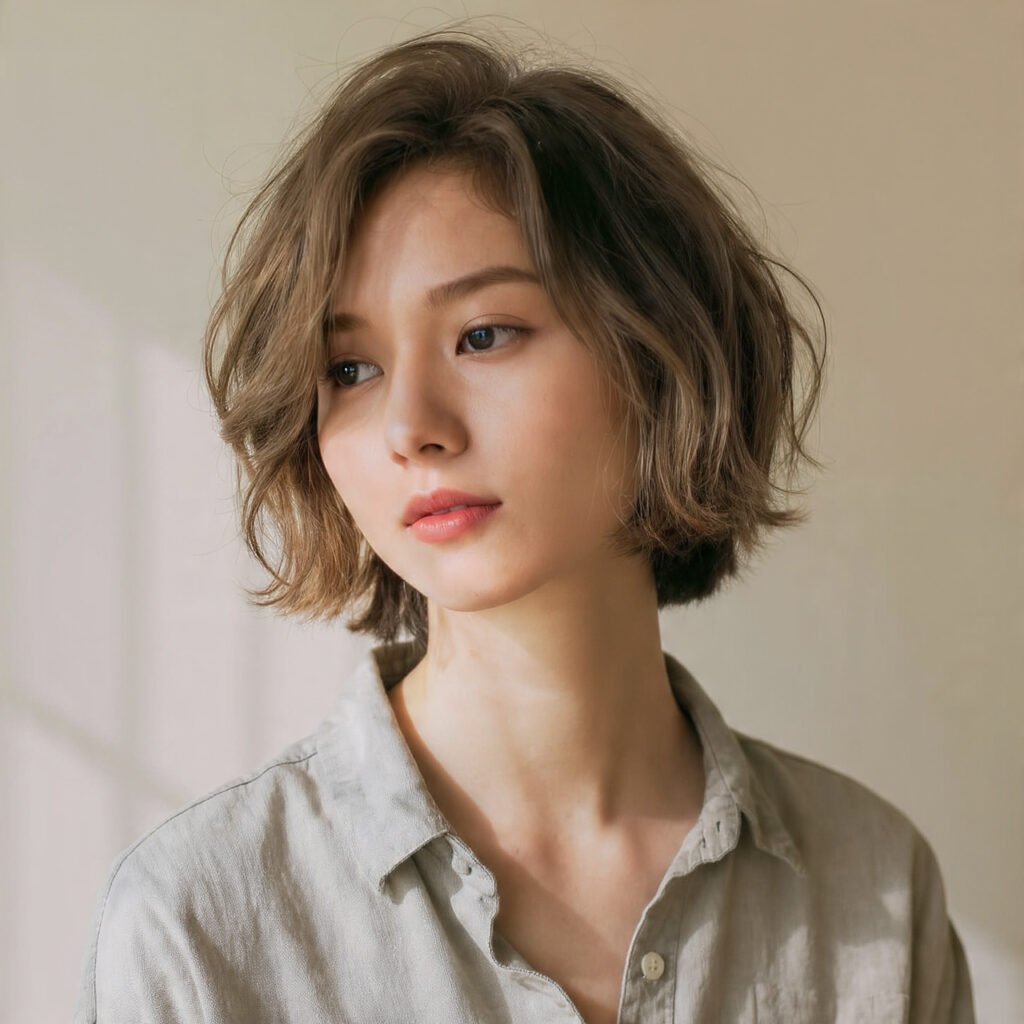 Messy Bob Hairstyles: 16 Effortless Ideas Worth Pinning 17 Air Dried Natural Messy Bob