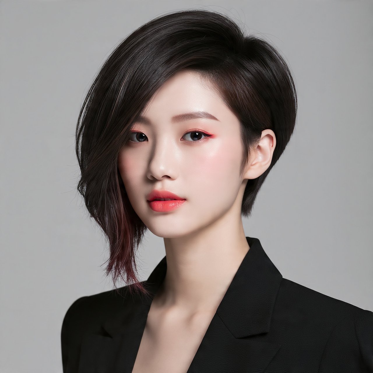 Asymmetrical Angled Bob