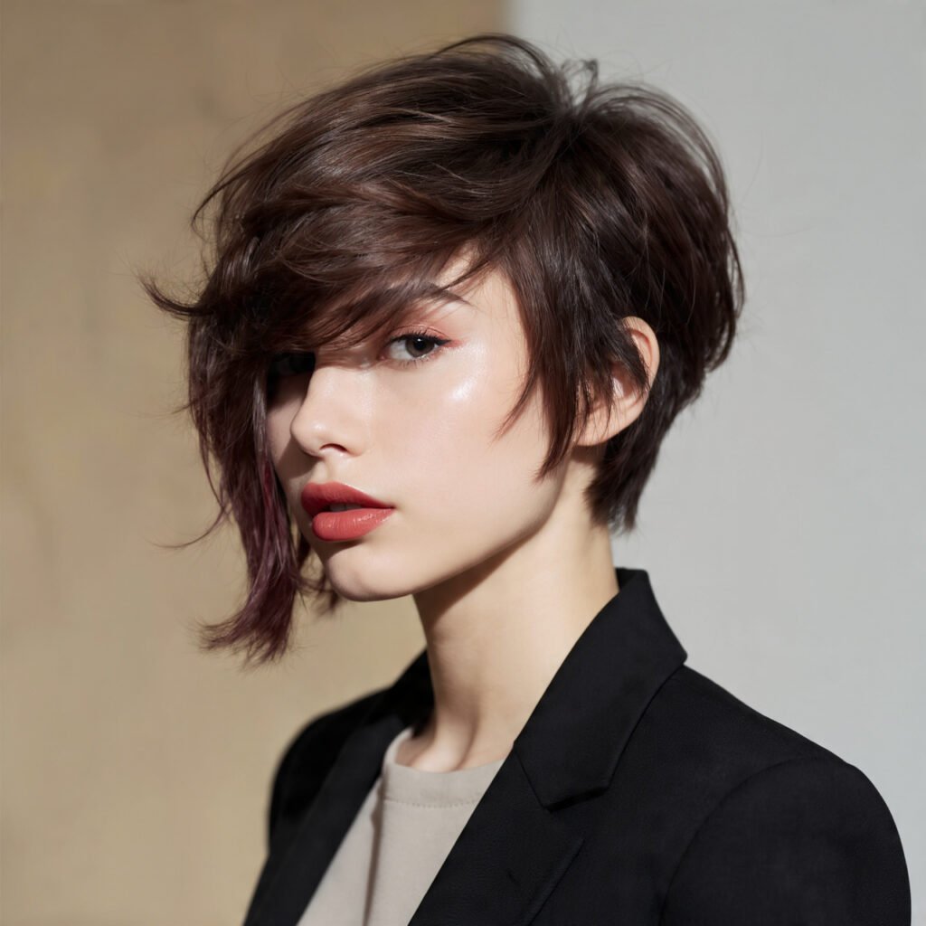 Messy Bob Hairstyles: 16 Effortless Ideas Worth Pinning 7 Asymmetrical Messy Bob
