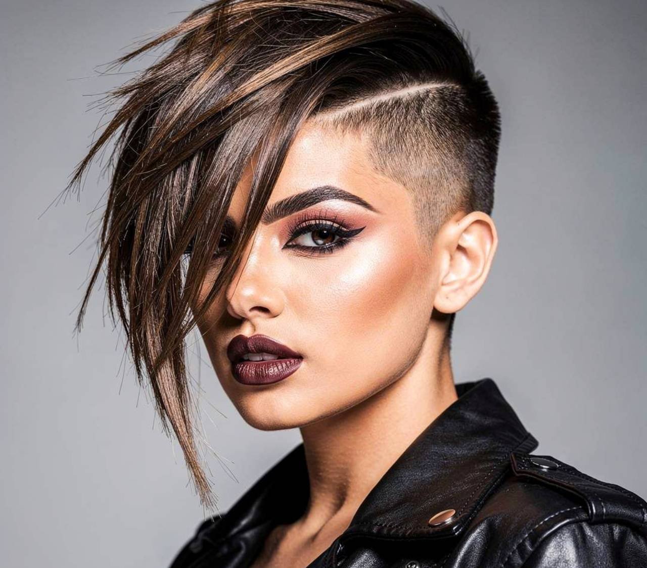 Asymmetrical pixie short quick weave hairstyle for Bold Style
