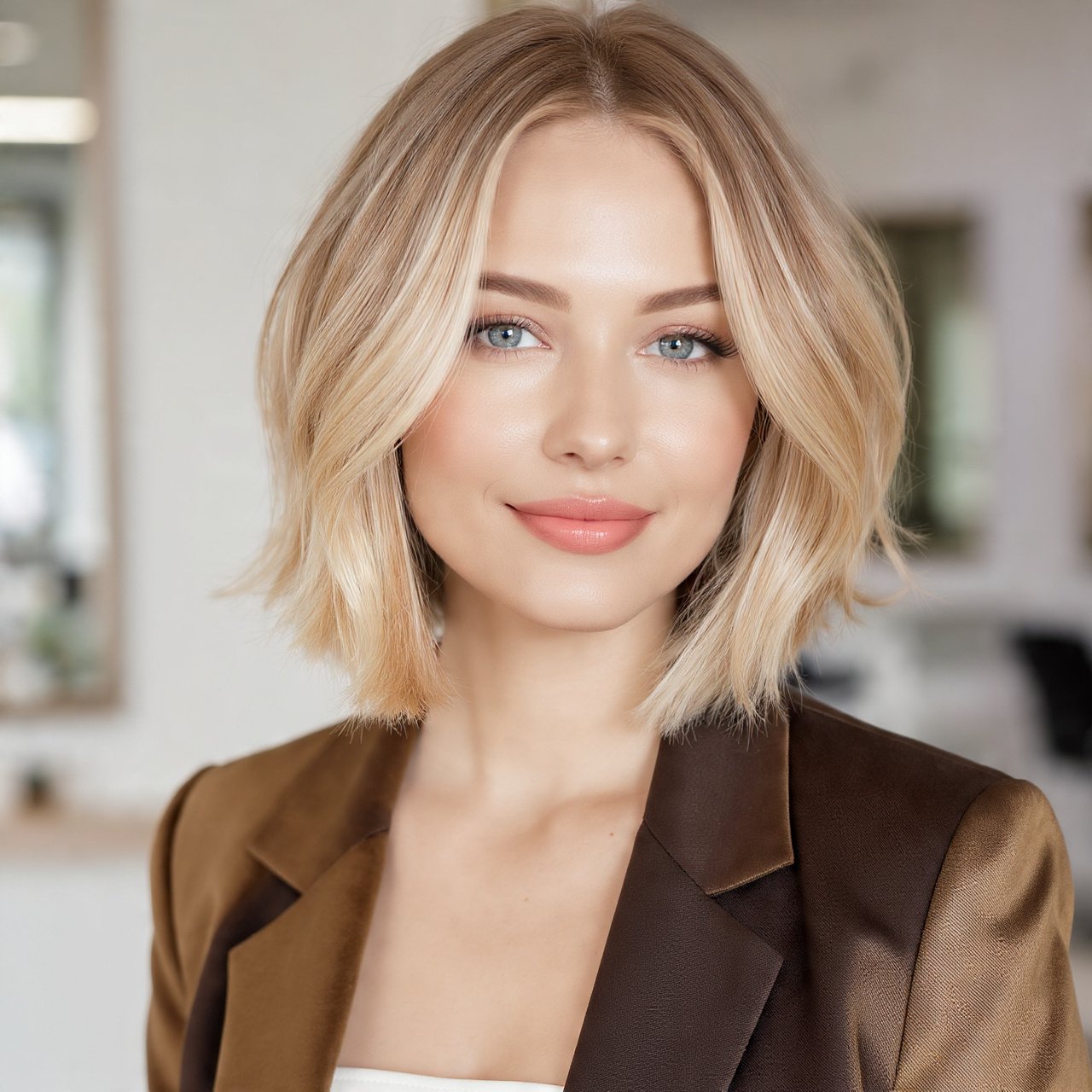 13 Stunning Blonde Bob Hairstyles to Inspire Your Next Salon Visit 4 Balayage Blonde Bob