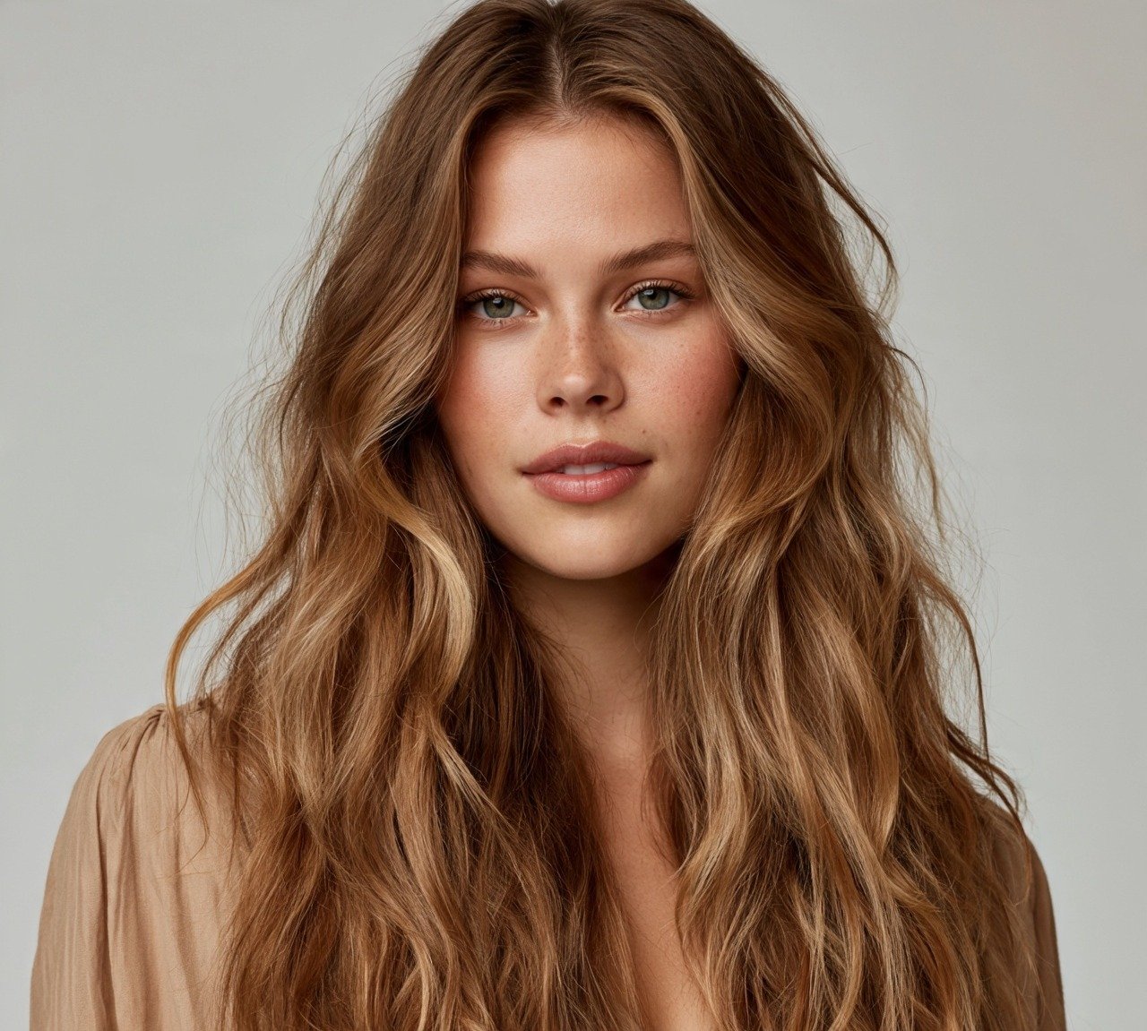 Beachy Waves Long Hairstyle
