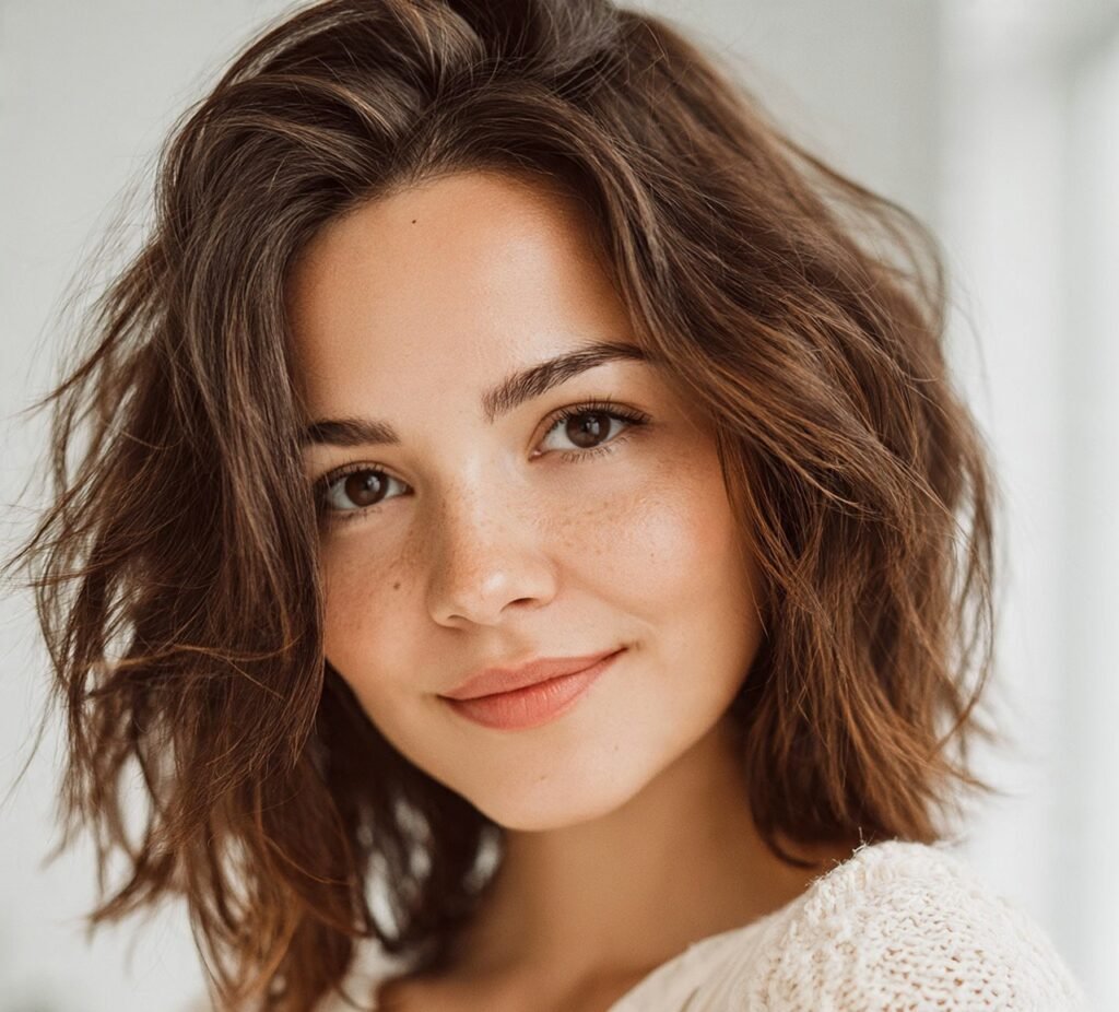 Beachy Wavy Long Bob