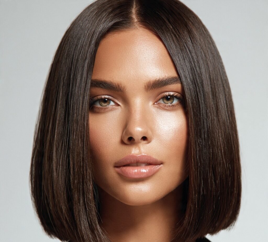 Blunt Cut Long Bob