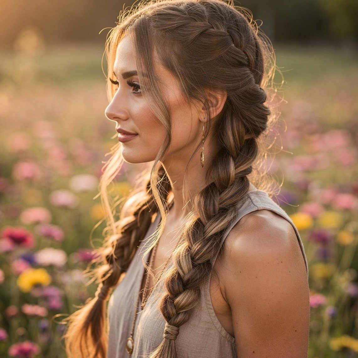 Boho Boxer Braids