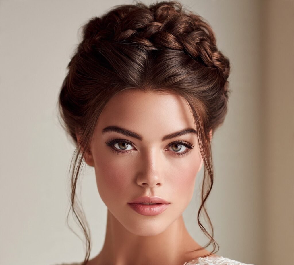 Braided Bun cropped