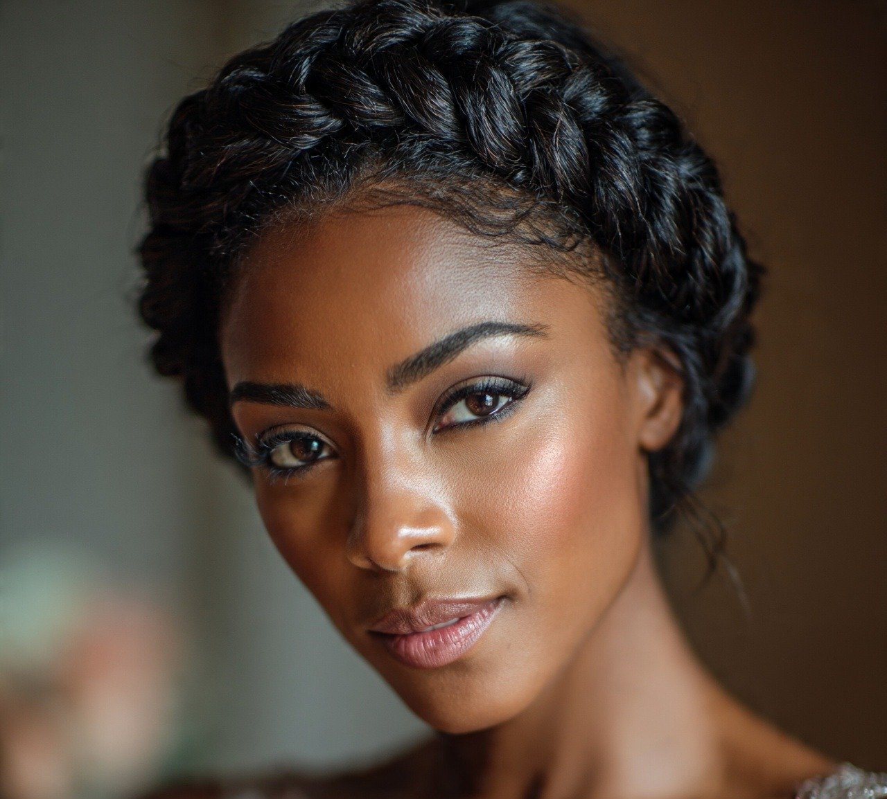 Braided Crown Halo Braid