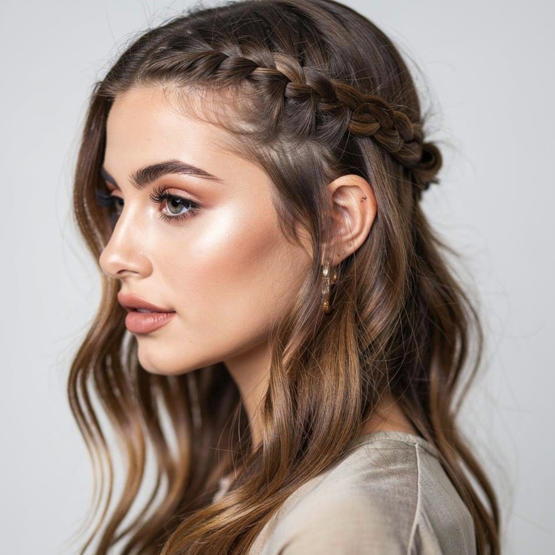 Braided Front Section