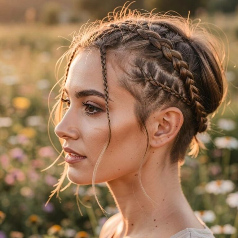 braided hairstyles short