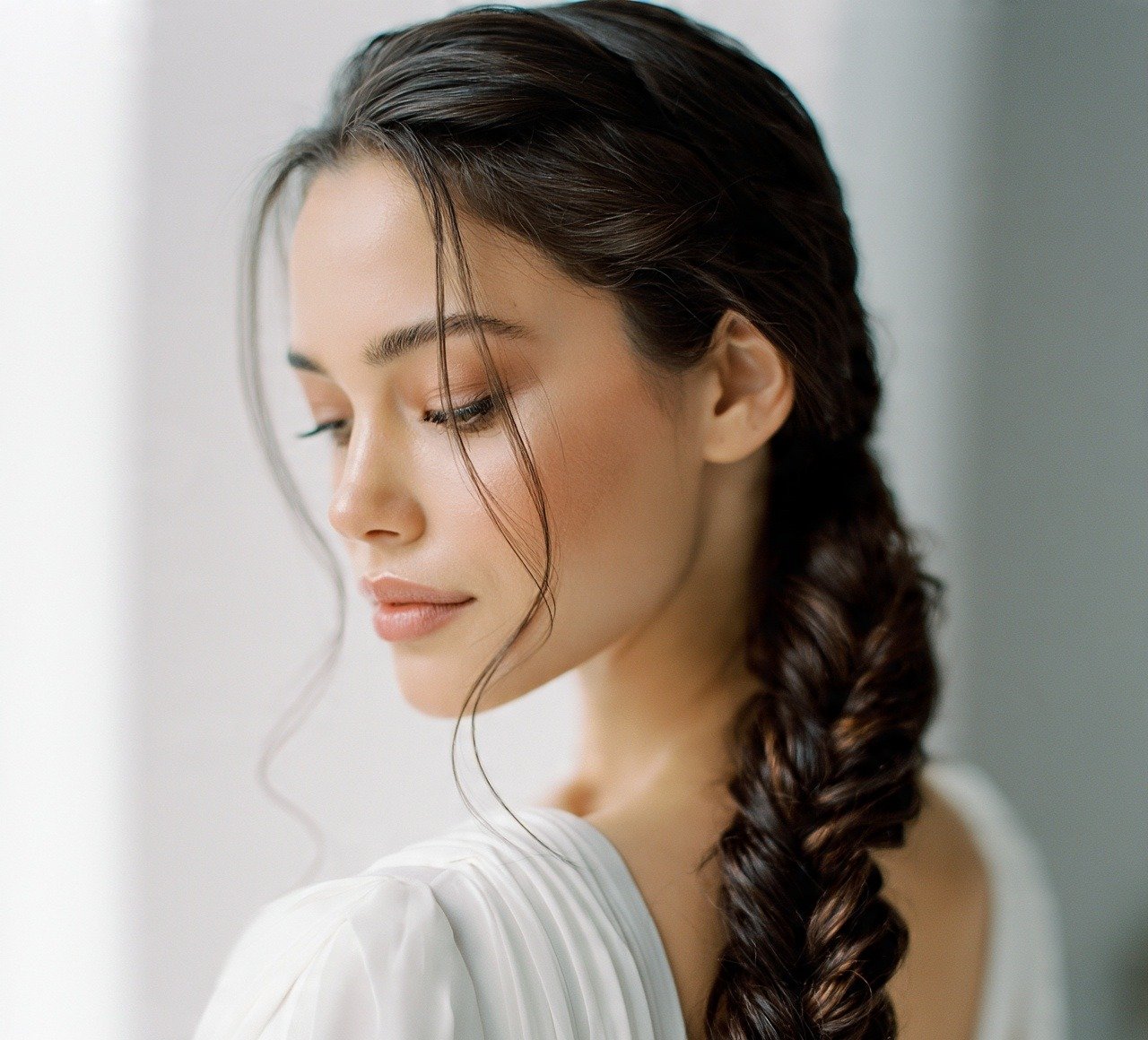 Braided Ponytail cropped