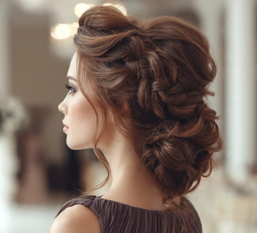 15 Trending Formal Hairstyles for Long Hair You'll Want to Try 7 Braided Updo