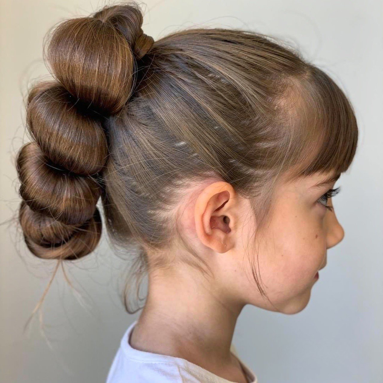 14 Trendy Cute Easy Hairstyles for School that You'll Love 7 Bubble Ponytail Cute Easy Hairstyle For School