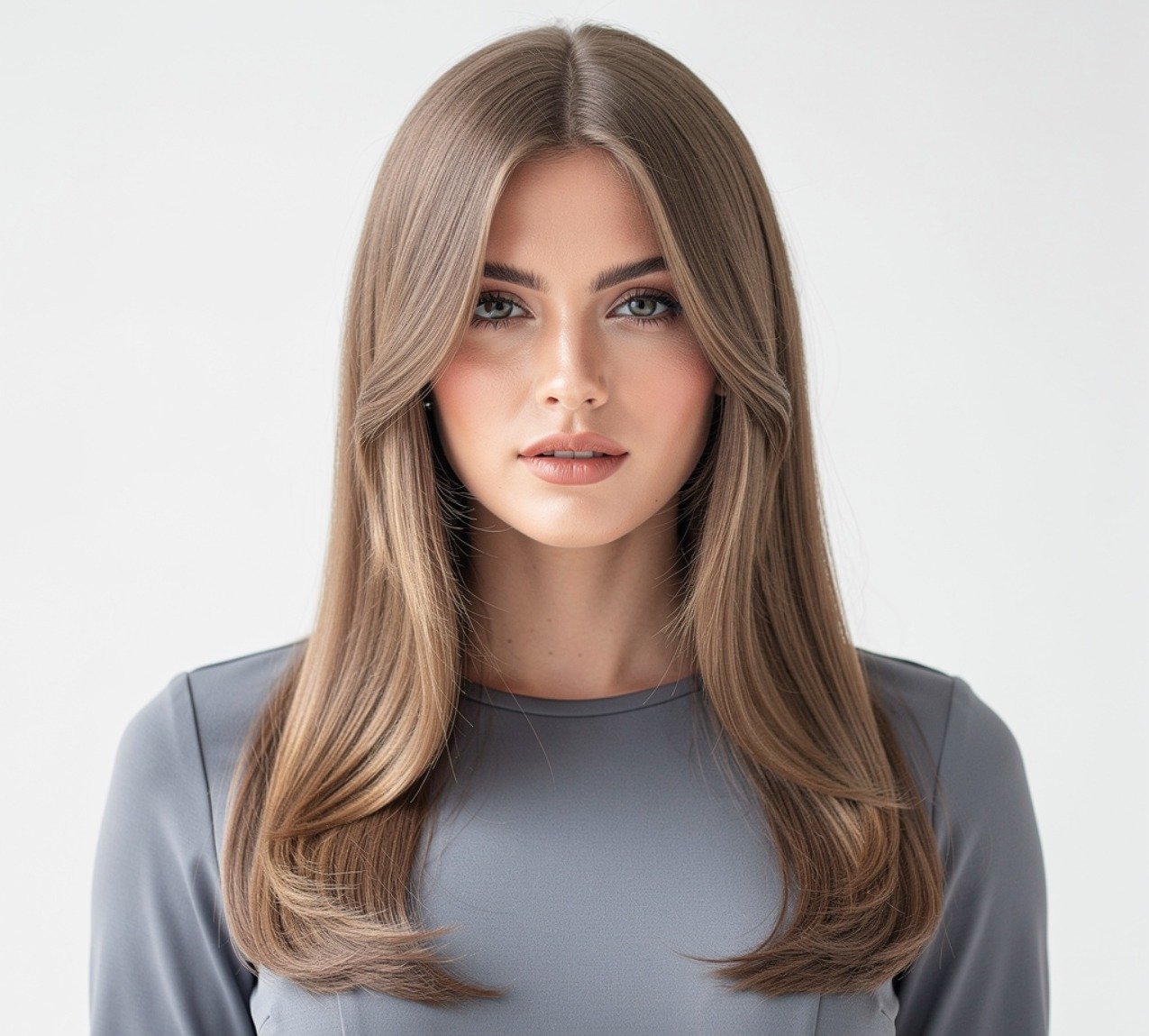 Butterfly Cut Hairstyle for Long Straight Hair