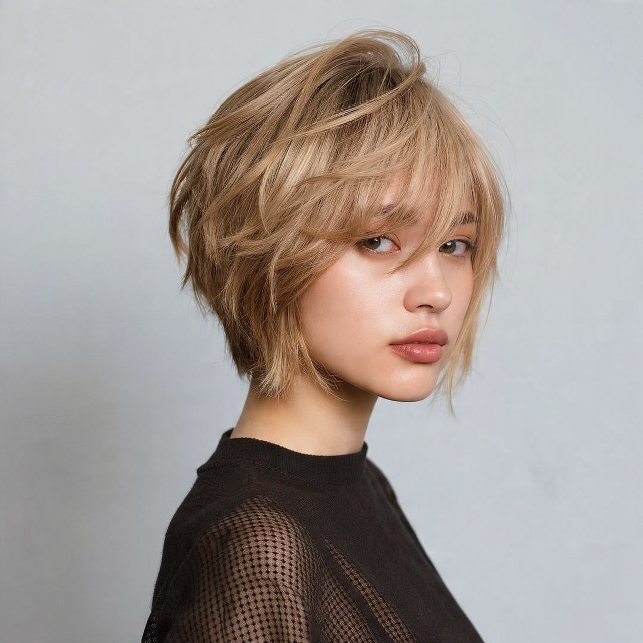 13 Stunning Blonde Bob Hairstyles to Inspire Your Next Salon Visit 12 Choppy Bob in Dirty Blonde